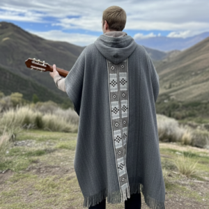 Long Warm Baby Alpaca Cape