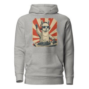 Dj Alpaca Unisex Hoodie Rave Fan