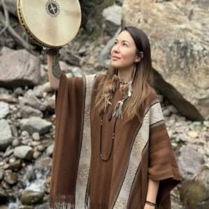 Closed Handmade Baby Alpaca Poncho